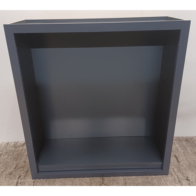 33" x 36" Blue Open Upper Cabinet