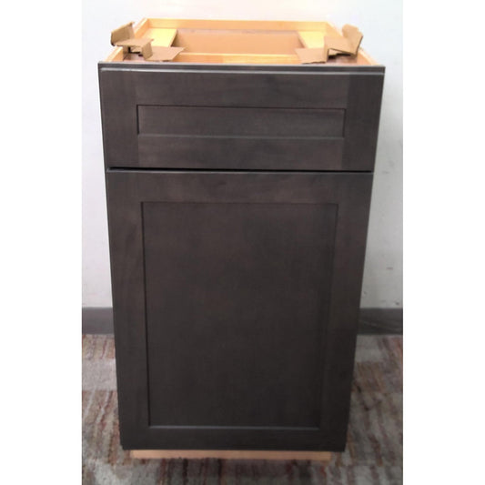 18" Gray Base Cabinet
