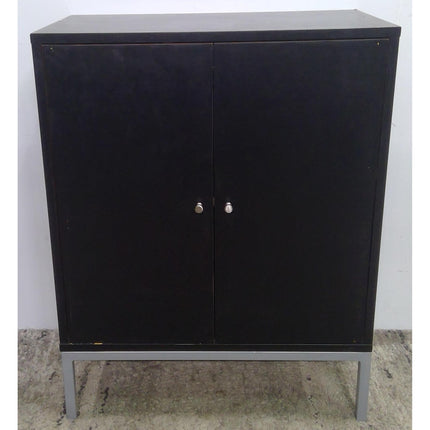 30" x 38" Black Cabinet