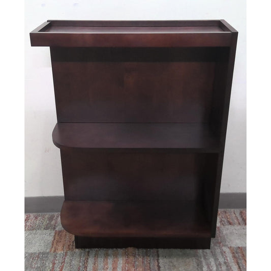 9" x 24" Espresso End Shelf RTA