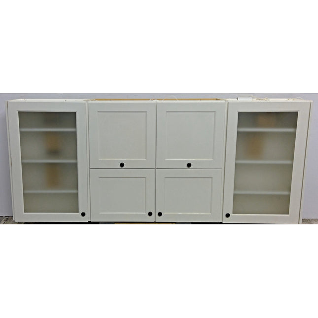 93" x 39" White Upper Cabinet
