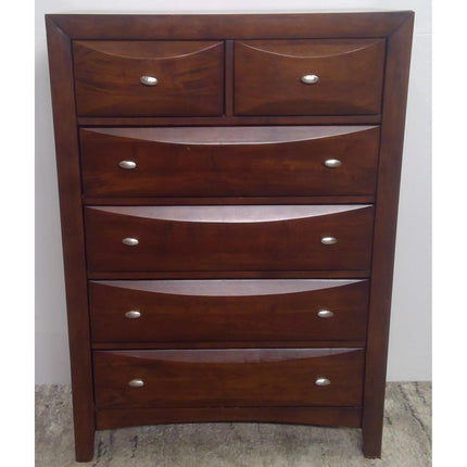 6 Drawer Wood Dresser