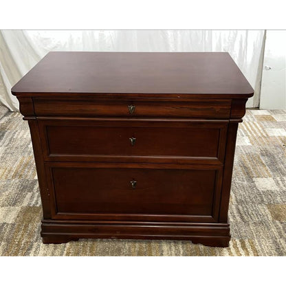 Large Wood Filing Cabinet
