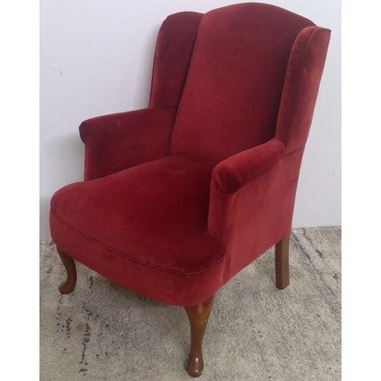 Red Wingback Chair