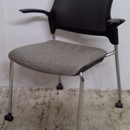 Black and Gray Office Guest Chair