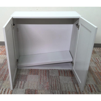33" Gray Upper Cabinet