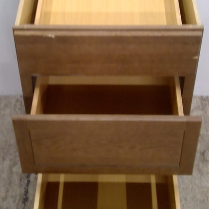 24" 3-Drawer Base Cabinet