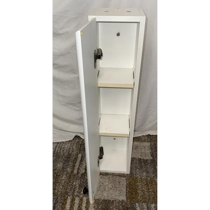 Slim White Cabinet