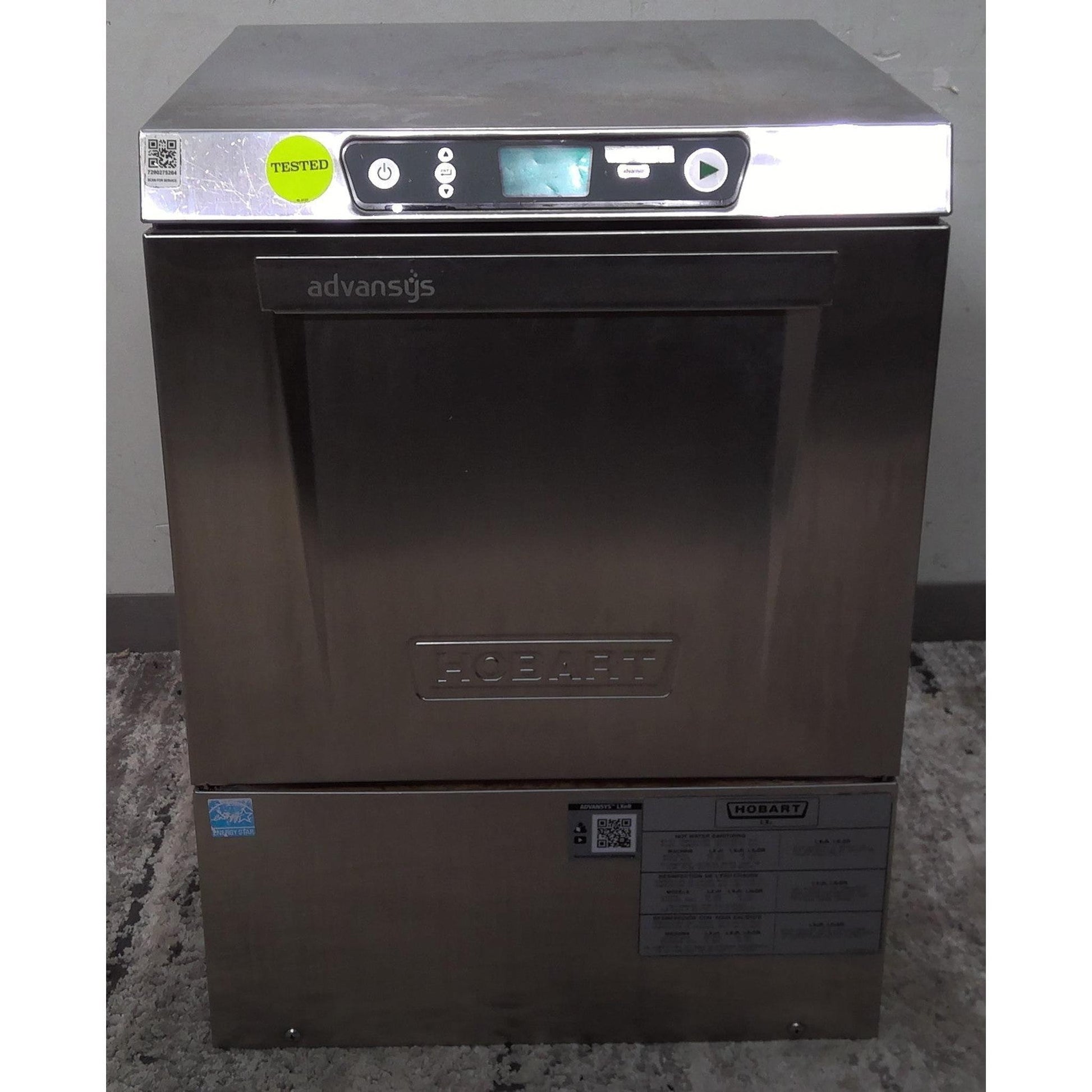 Hobart LXER Advansys High Temp Undercounter Commercial Dishwasher