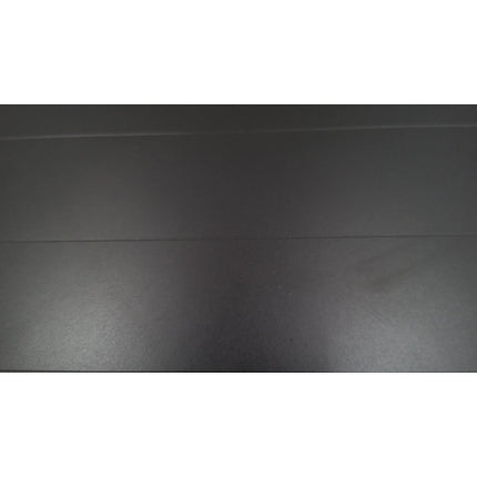 Black Rectangular Metal Folding Dining Table
