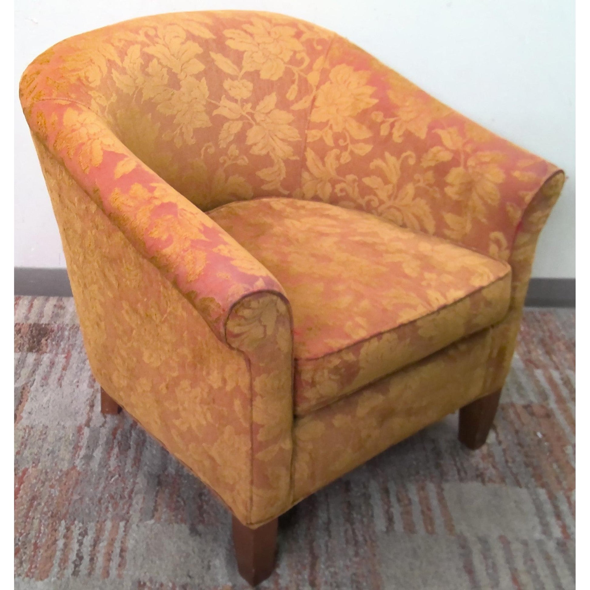 Orange Armchair