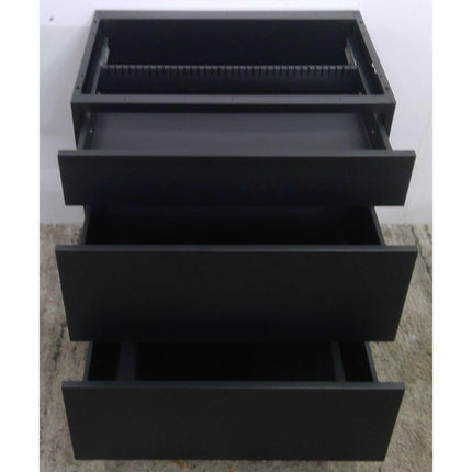 32" Matte Black Stainless Steel 3-Drawer Outdoor Kitchen Cabinet (Added 08/15/2026)