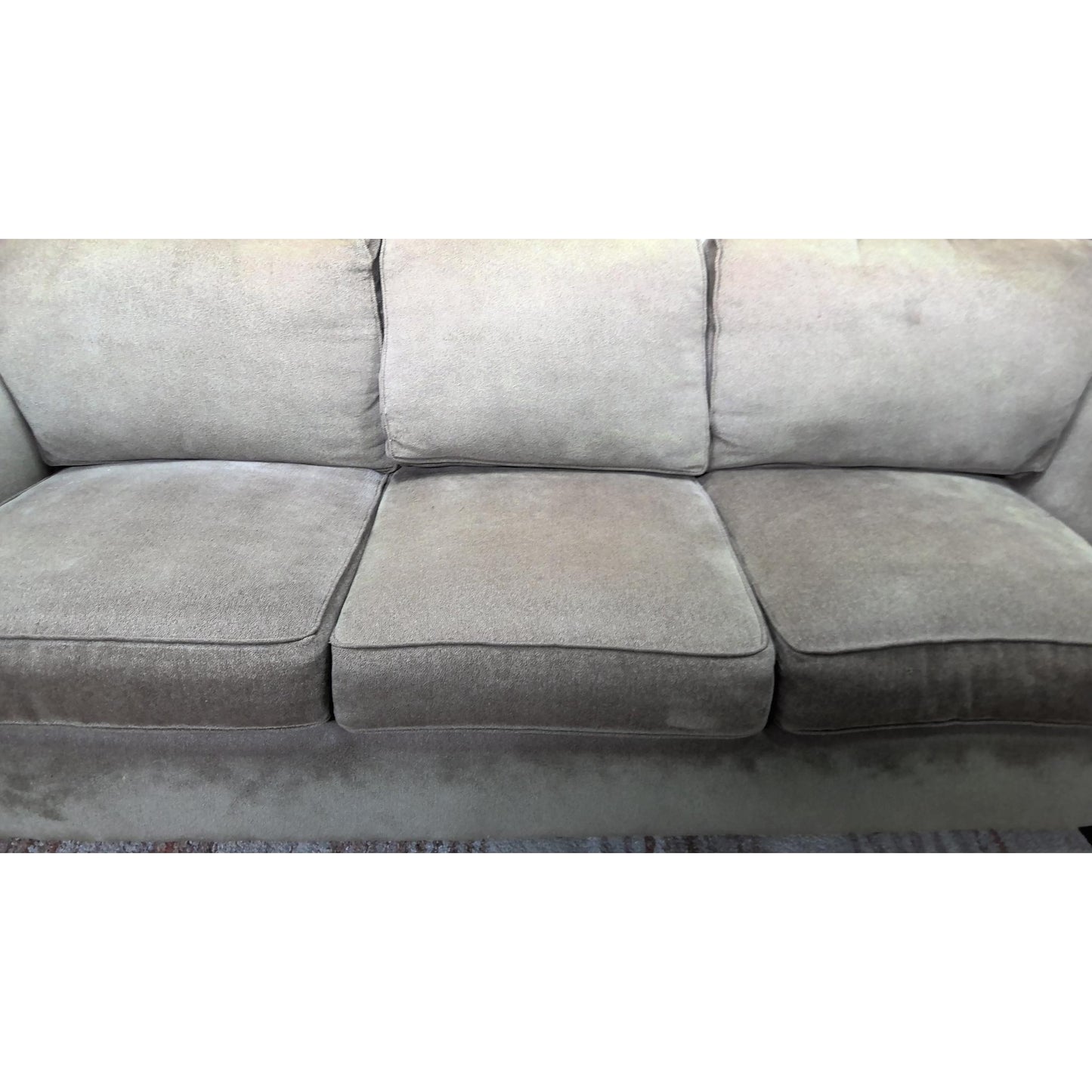 87" Tan Sofa