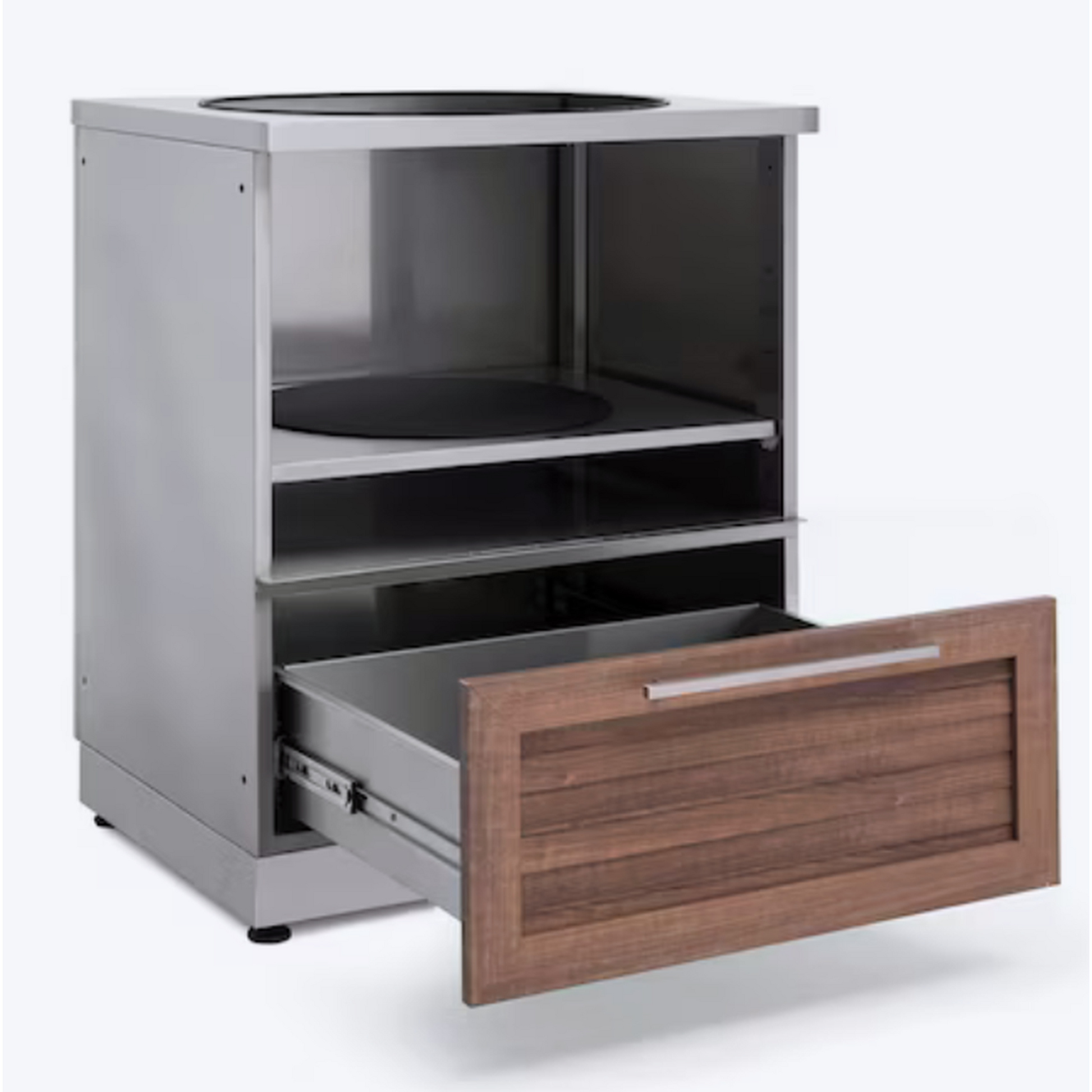 Stainless Steel 28" Kamado Grill Cabinet