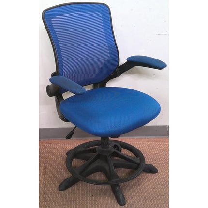 Blue Swivel Office Chair