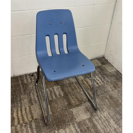 Gray Blue School Chair