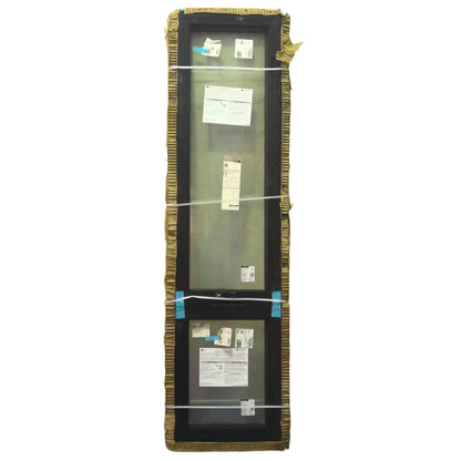 24" x 95" Black Vinyl Casement Window