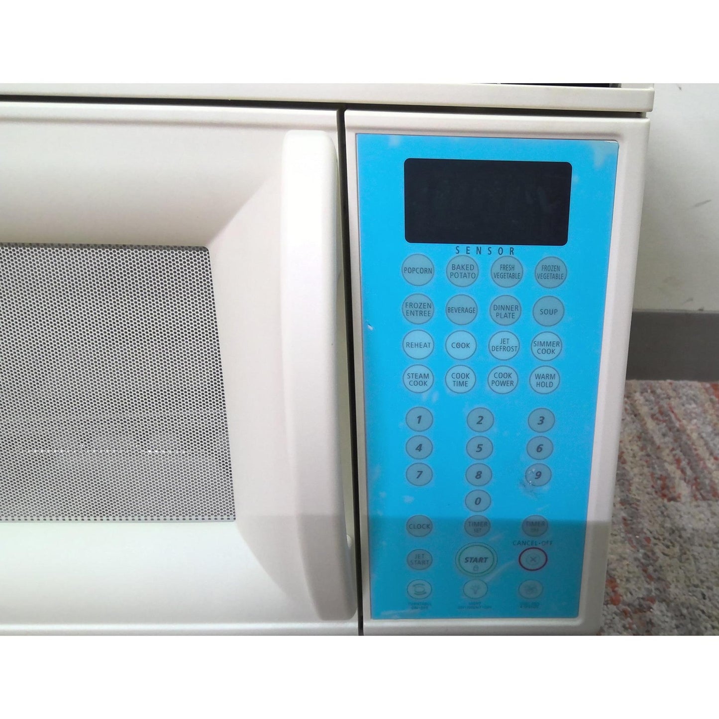 White Whirlpool Over Range Microwave
