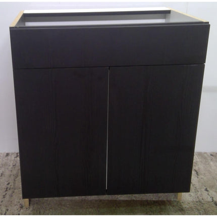 30" Black Sink Base Cabinet (Added 07/30/2026)