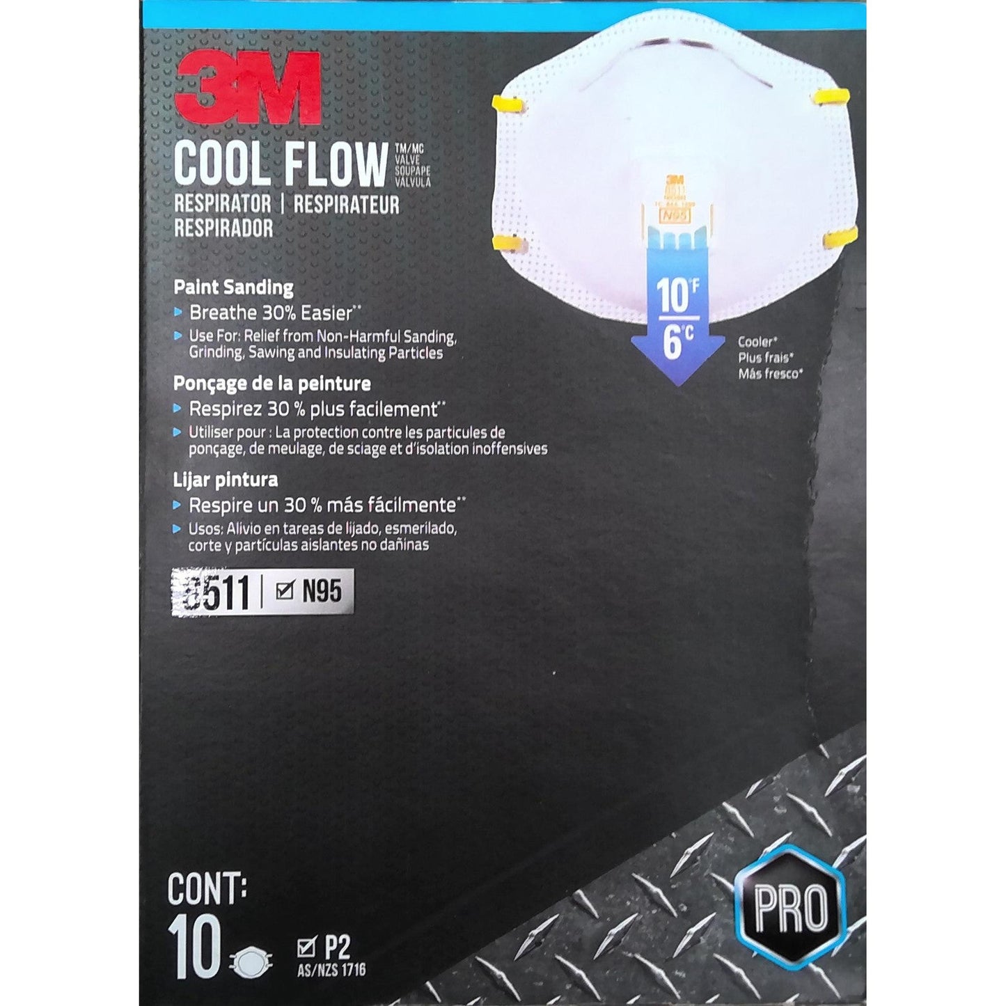 Pallet of 2800 Disposable N95 Respirators (280 10-packs)