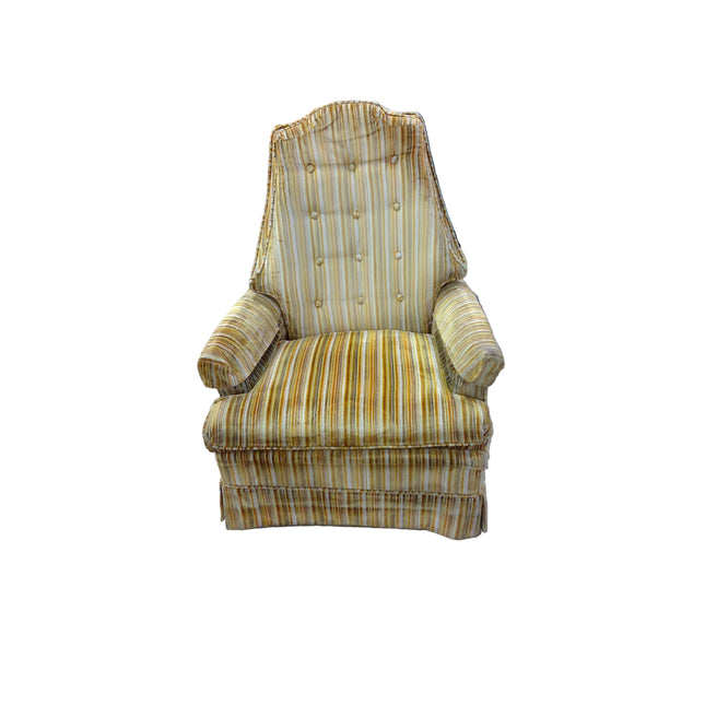 Striped Armchair