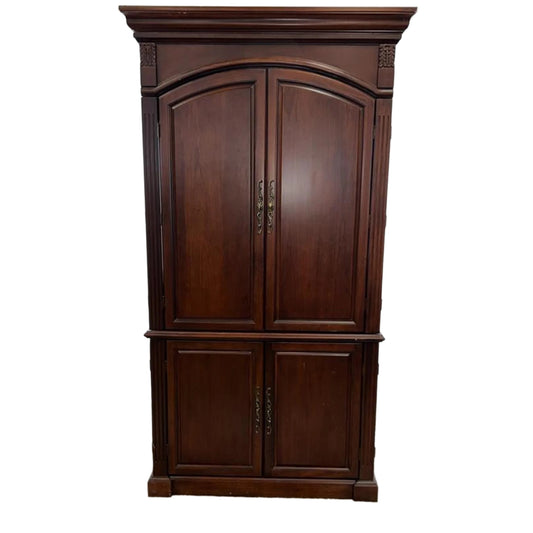 42" Solid Wood Entertainment Cabinet