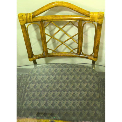 5-Piece Rattan Cantilever Dining Set