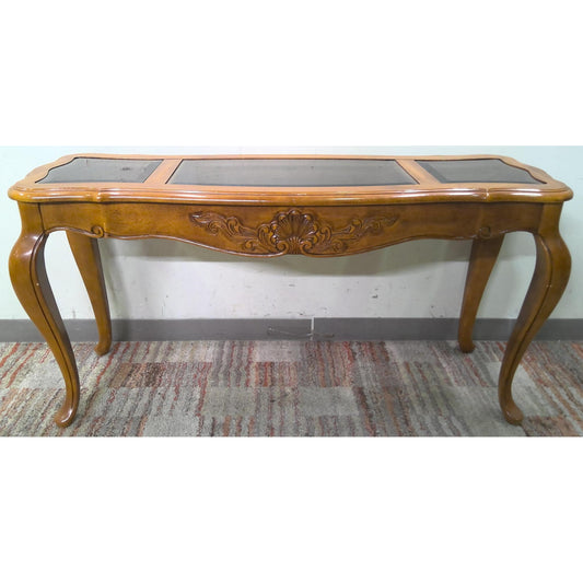 Glass Top Sofa Table