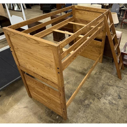 Wood Loft Bed Frame