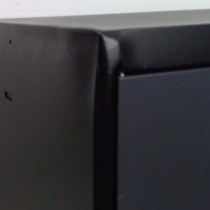 30" Black and Gray Steel Cabinet