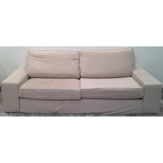 89" Tan Sofa