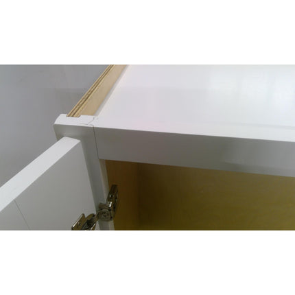 33" White Upper Cabinet