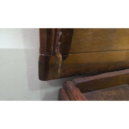 54" Antique Circa 1700 Italian Walnut Cassone