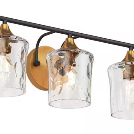 20.07 in. 3-Light Modern Bathroom Vanity Light