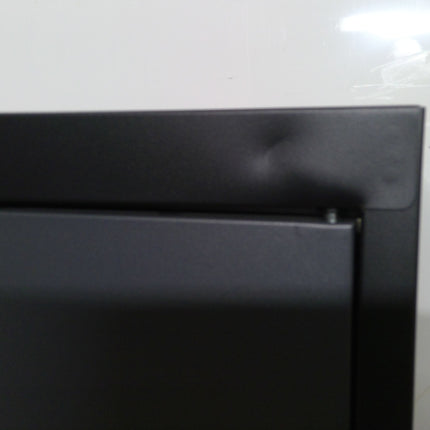 30" Black and Gray Steel Storage Locker