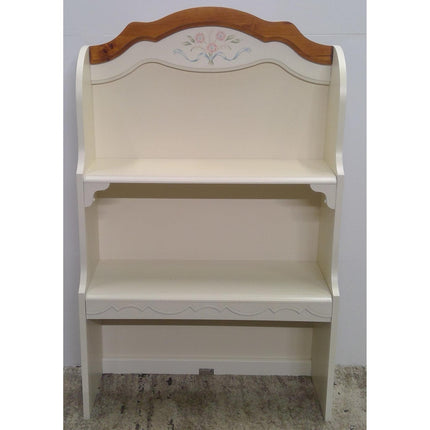 30" 3-Drawer White Dresser with 2-Shelf Hutch (Added 08/11/2026)
