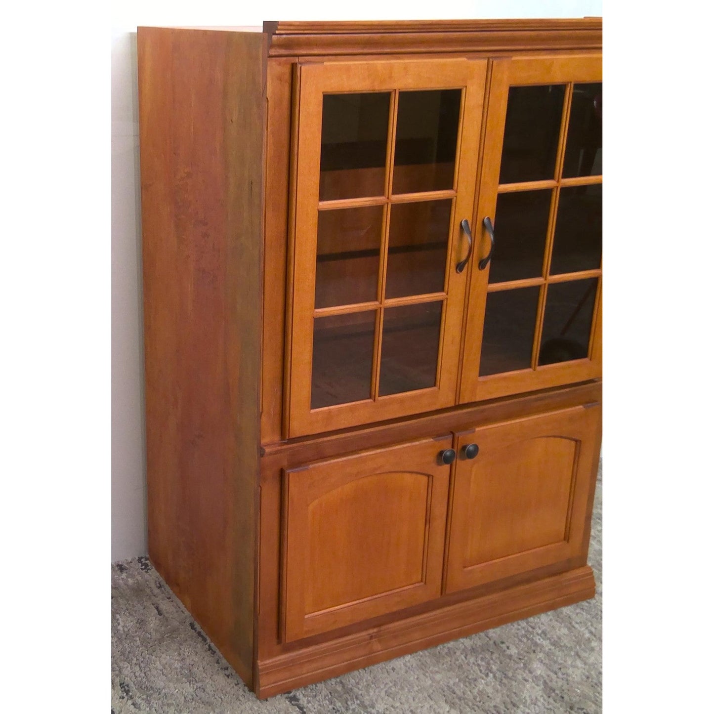39" x 56" Glass Door Cabinet