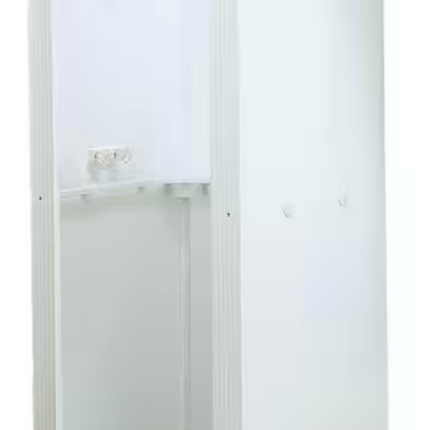 32 in. x 32 in. x 75 in. Shower Stall with Standard Base in White