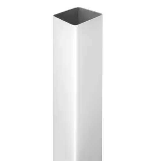 5 in. x 5 in. x 8 ft. White Vinyl Fence Posts - Pack of 18