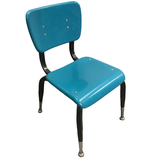 Pre-Owned Teal Desk Chair, left side