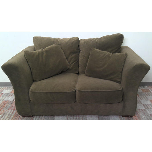 68" Green Loveseat