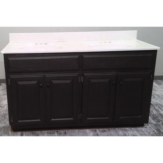 57" Double Sink Vanity