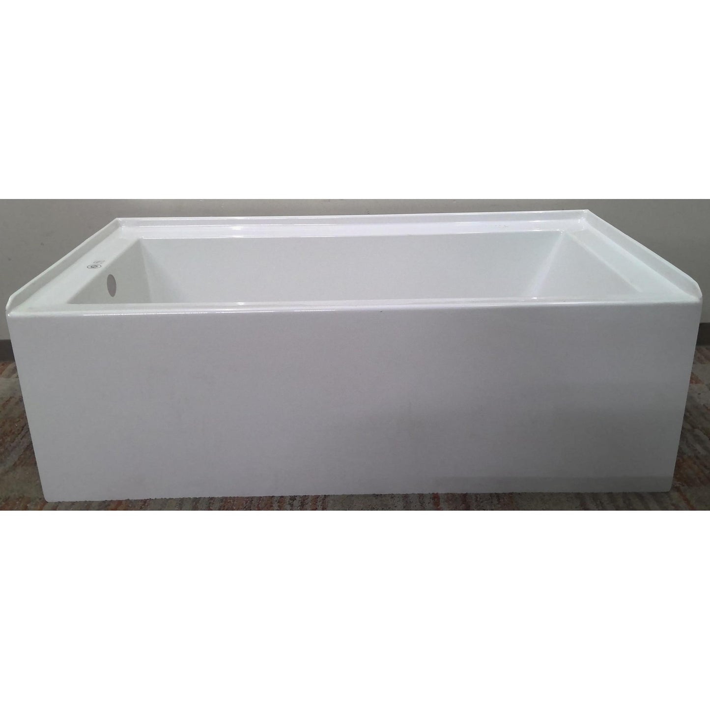 60" Left Drain Alcove Bathtub