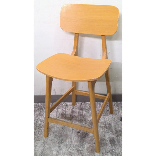 Tall Wood Dining Chair