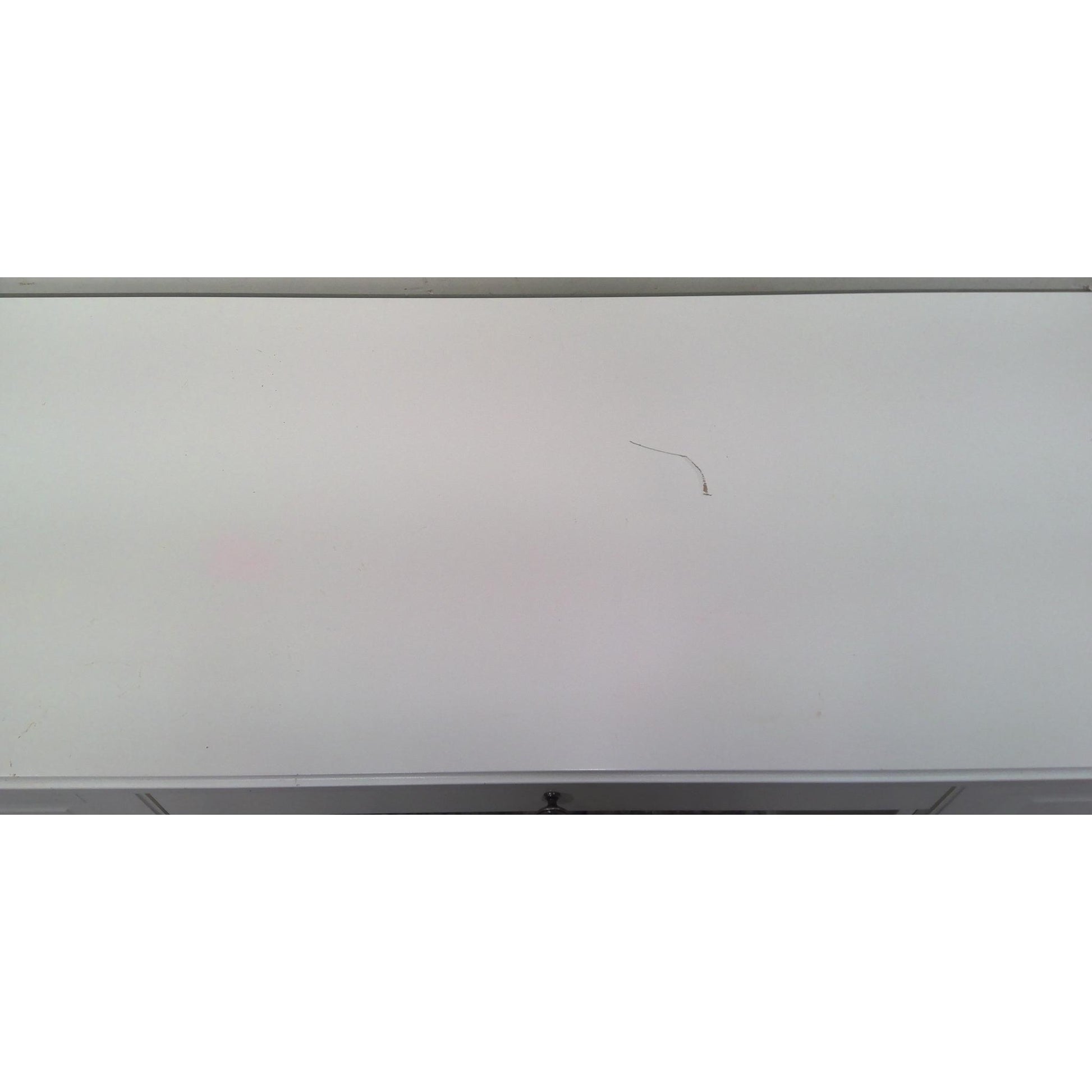 57" White Desk