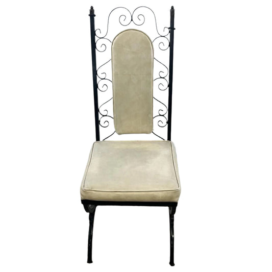 Gothic Wrought Iron Dining Chair