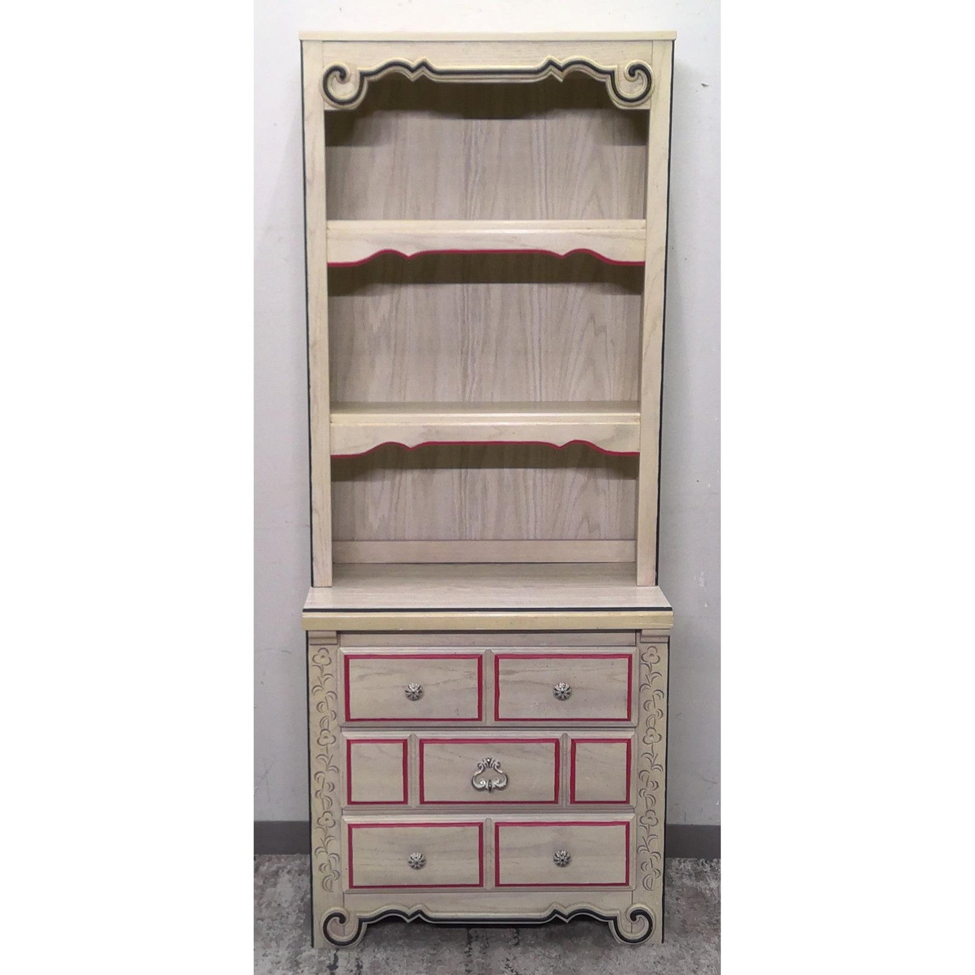 Small Dresser with Hutch