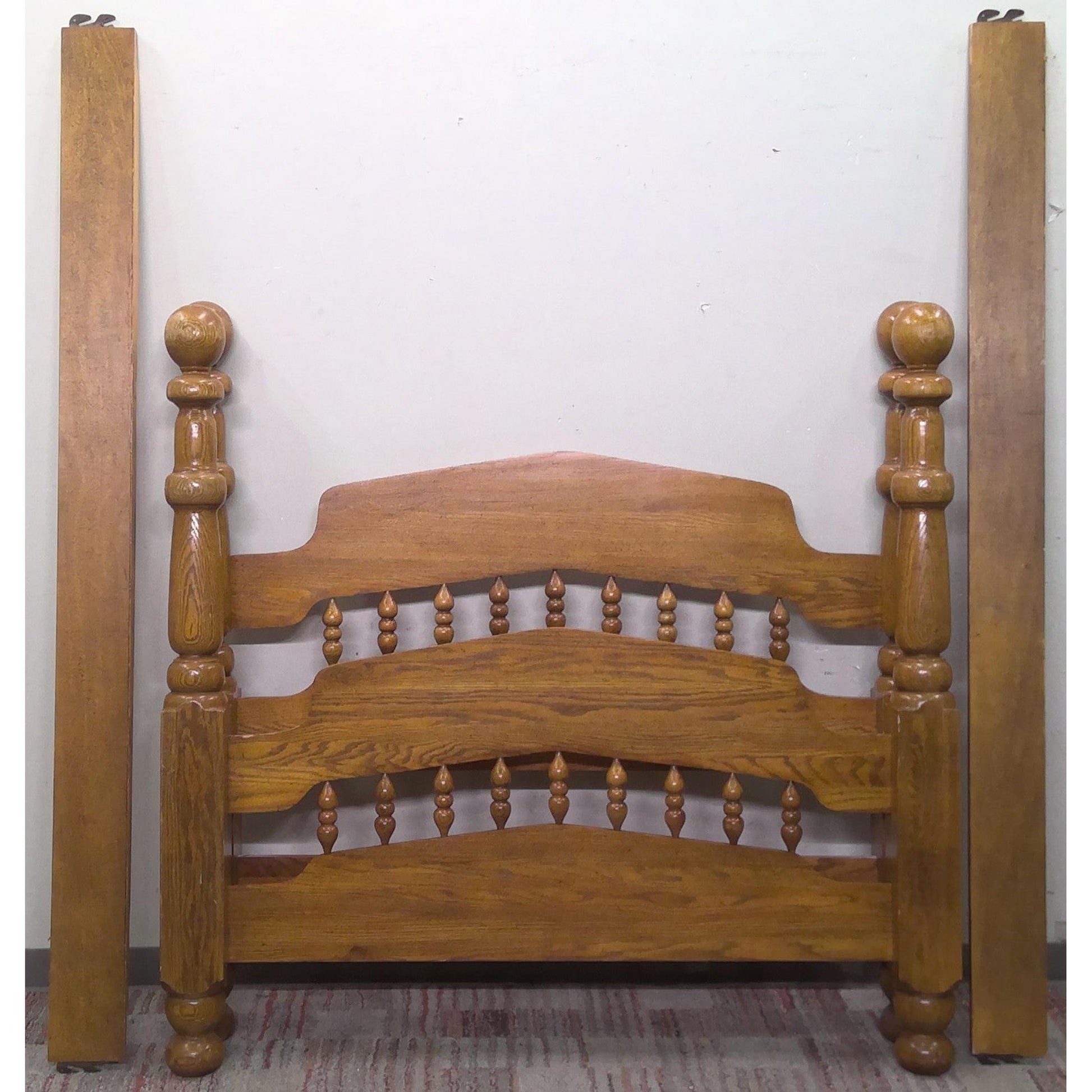 Queen 4 Post Wood Bed Frame