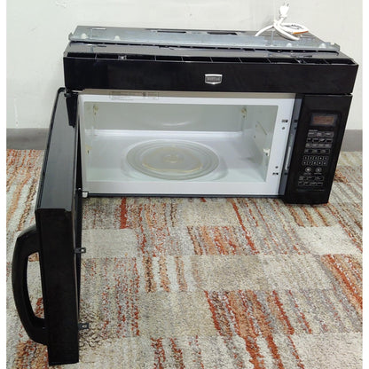 Black Maytag Over Range Microwave