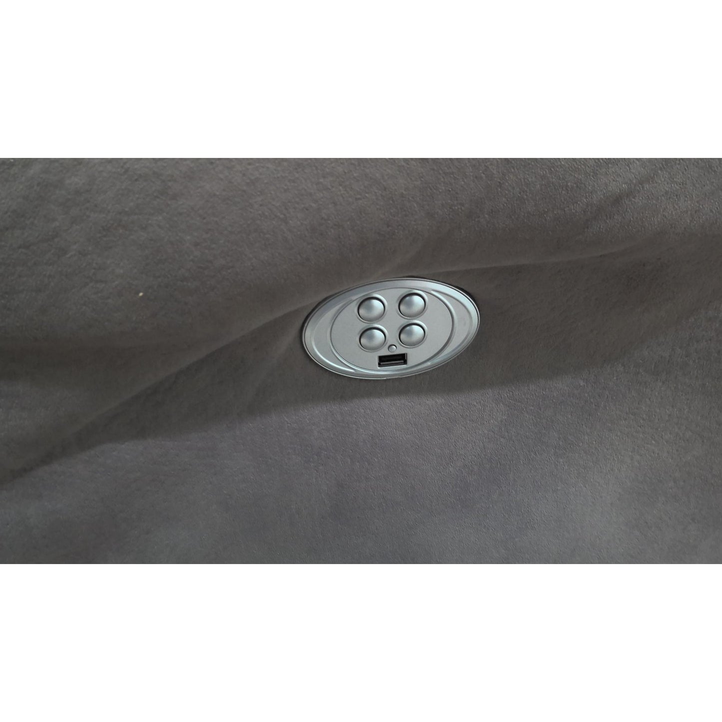 Gray Power Recliner Sectional Sofa